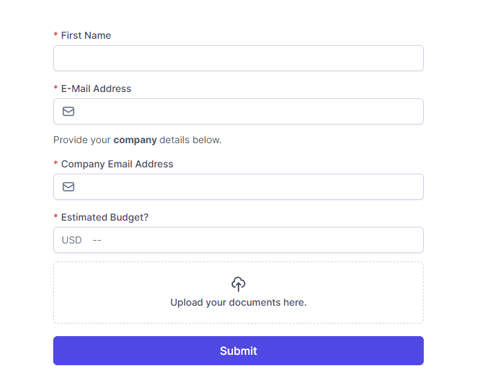 Web Form